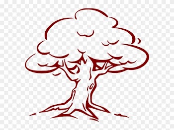 Cartoon Oak Tree