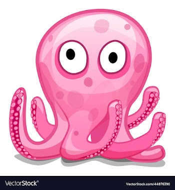 cartoon octopus free