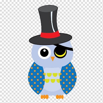 Cartoon owl transparent background PNG clipart