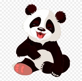 Cartoon Pandababy - Baby Panda Laughing