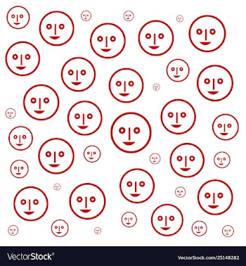 Cartoon pattern 32 vector image