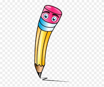 Cartoon Pencil - - Pencil Cartoon Clipart