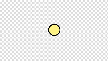 Cartoon people, black and yellow circle illustration transparent background PNG clipart