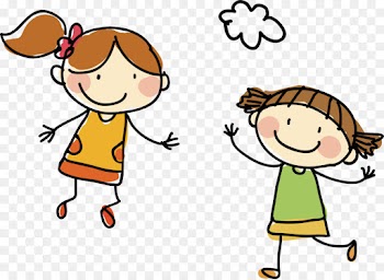 cartoon people child clip art playing with kids