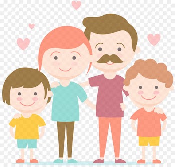 cartoon people child male friendship