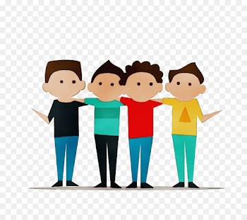 cartoon people clip art male friendship