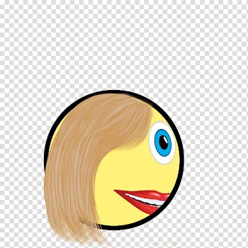 Cartoon people, girl emoji transparent background PNG clipart