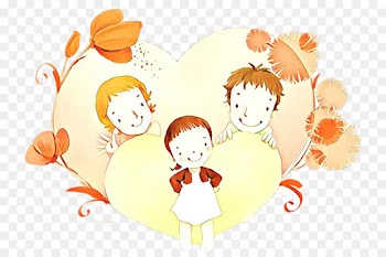 cartoon people heart love fun