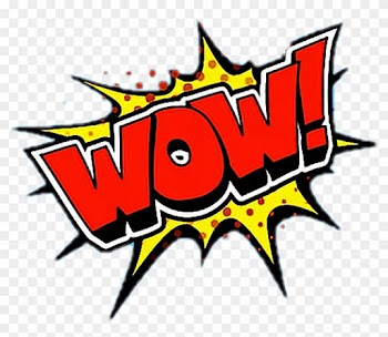 Cartoon People Saying Wow