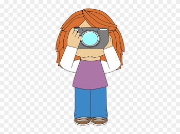 Cartoon Photographer Clip Art Camera Clipart School - Taking A Picture Clipart