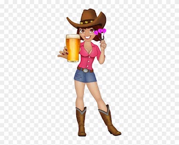 Cartoon Picture Of Girl - Darts Cartoon Girl