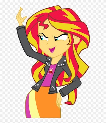 Cartoon Pictures Of Little Girls - Sunset Shimmer Equestria Girl