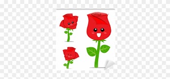 Cartoon Pictures Of Red Roses