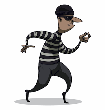 Cartoon Pictures Of Robbers Free PNG Images & Clipart Download ...