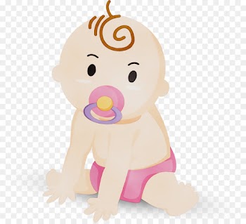 cartoon pink nose child toddler