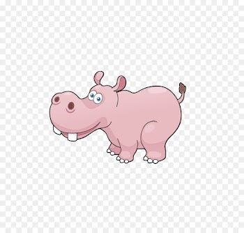 cartoon pink snout nose clip art