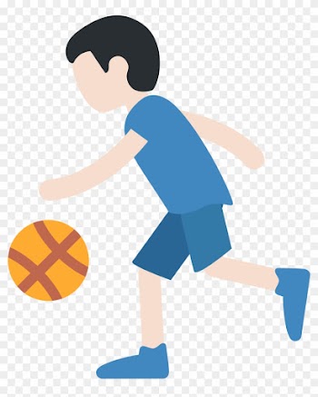Cartoon Playing Basketball 9, Buy Clip Art - Cartoon Girl Basketball Player