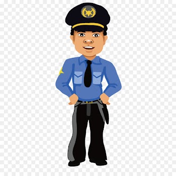 Cartoon Police officer - Vector People's Police 