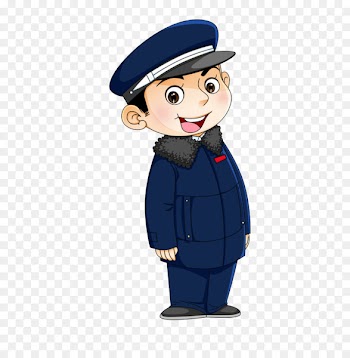Cartoon Police - Police uncle 