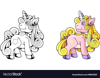 cartoon pony unicorn