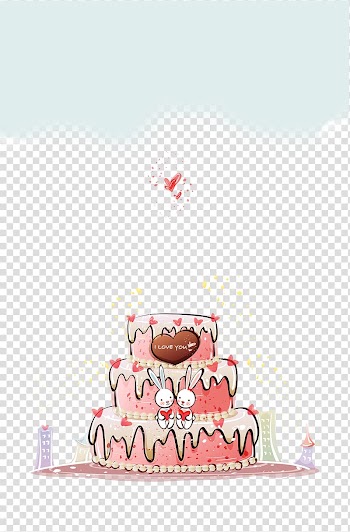 Cartoon Poster Birthday , Creative birthday card cartoon poster illustration transparent background PNG clipart
