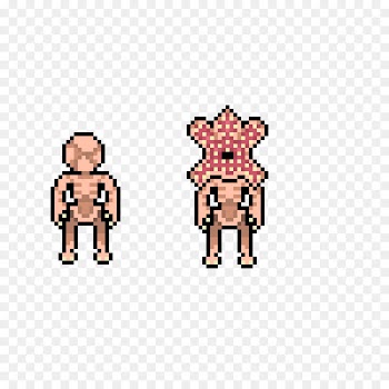 Cartoon Product Character Pattern - demogorgon streamer 