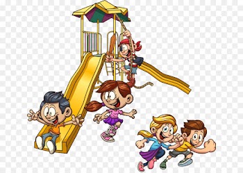 cartoon public space animated cartoon outdoor play equipment human settlement