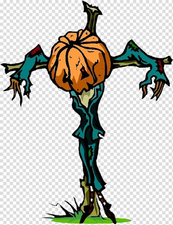 Cartoon Pumpkin , Scarecrows transparent background PNG clipart