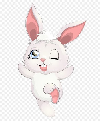 Cartoon Rabbit Clip art - Cute cartoon bunny 