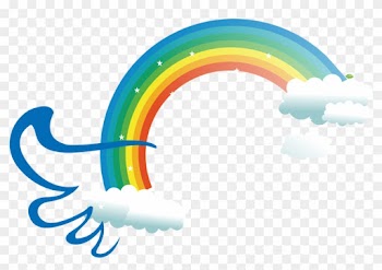 Cartoon Rainbow Clouds 1276*1276 Transprent Png Free - Cartoon Rainbow Clouds 1276*1276 Transprent Png Free