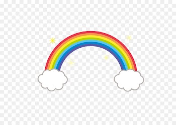 Cartoon Rainbow - rainbow 