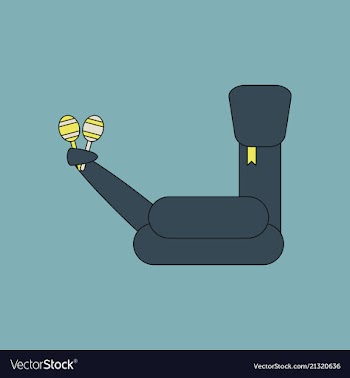 Cartoon rattlesnake isolated on white background vector image