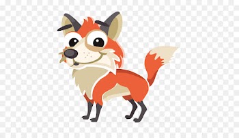 cartoon red fox animated cartoon fox clip art