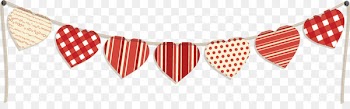 Cartoon Royalty-free Clip art - Cartoon love can pull flag hanging flags 