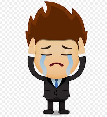 Cartoon Royalty-free Clip art - Sad man 