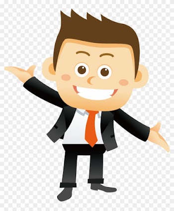 Cartoon Royalty-free Illustration - Lic Agent Clipart