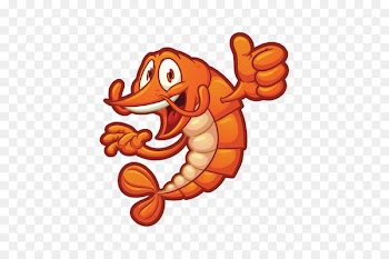 Cartoon Royalty-free Shrimp - shrimps 
