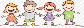 cartoon sharing child playing with kids happy