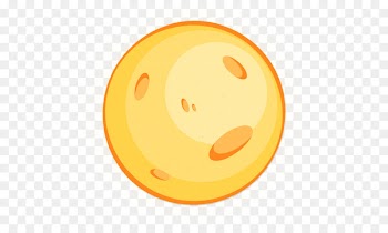 Cartoon Smile Clip art - Yellow simple moon decoration pattern 