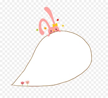 Cartoon Speech balloon Clip art - Little Rabbit Border 