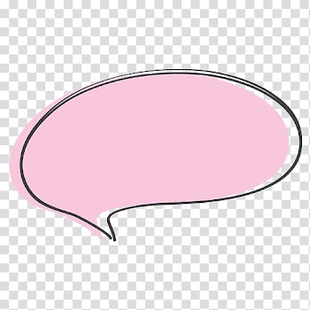 Cartoon Speech balloon Doodle Drawing, pink cartoon transparent background PNG clipart