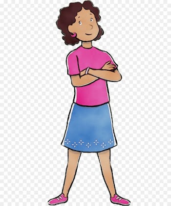 cartoon standing clip art finger hand