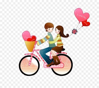 Cartoon Stock illustration - Valentine's Day cartoon creative 