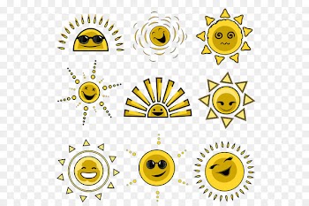Cartoon Sun Euclidean vector - sun 
