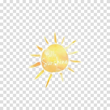 Cartoon sun transparent background PNG clipart
