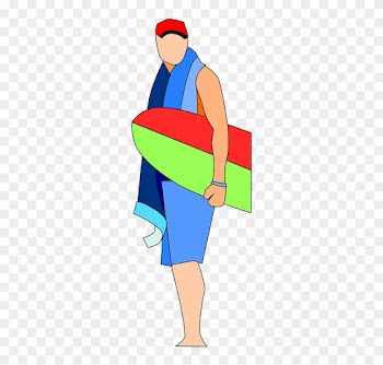 Cartoon Surfboard 4, Buy Clip Art - Strap Tote Bag B22, Adult Unisex, Natural