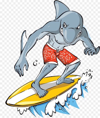 Cartoon Surfing Extreme sport Clip art - Cartoon sea surfing 