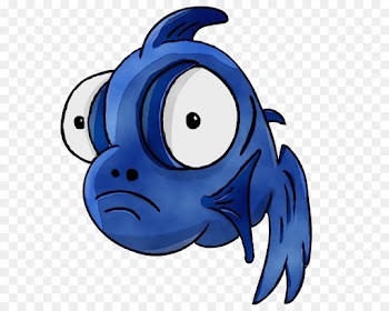 Cartoon, Telescope, Eye, Blue PNG