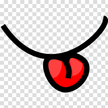 Cartoon Tongue Mouth transparent PNG - StickPNG