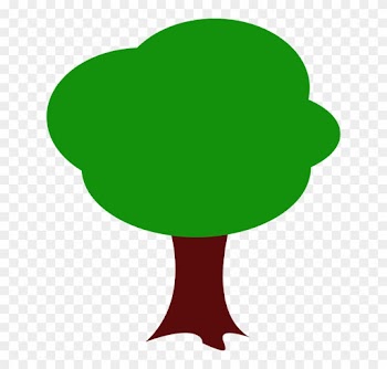 Cartoon Tree Aerial View